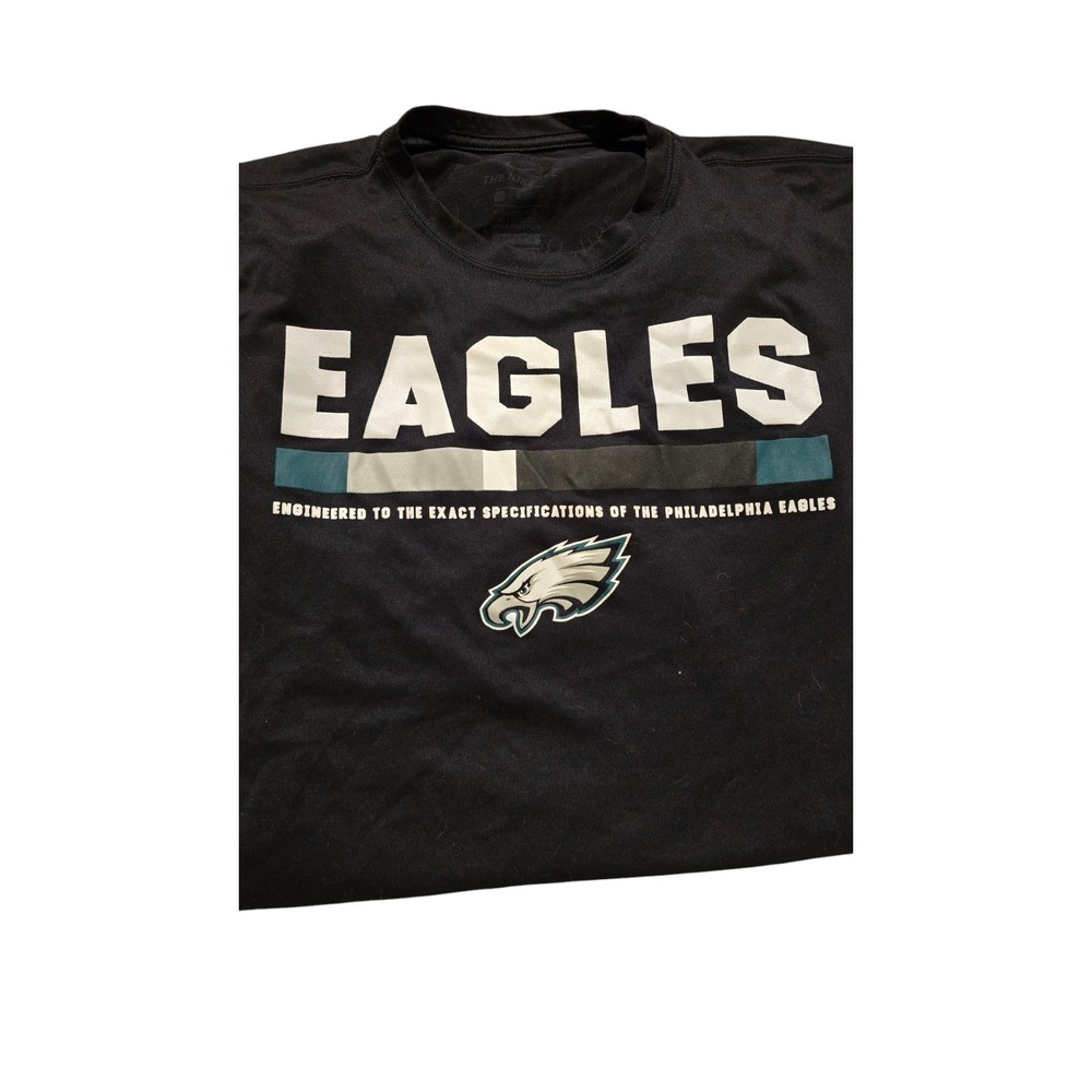 NFL Champions Nike Dri Fit Tshirt Philadelphia Eagles 2024 Men Superbowl #062
